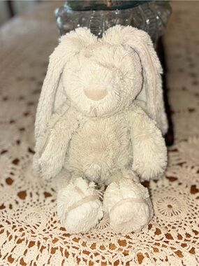 Jellycat Cream "Piper" Plush Bunny with Floppy Ears